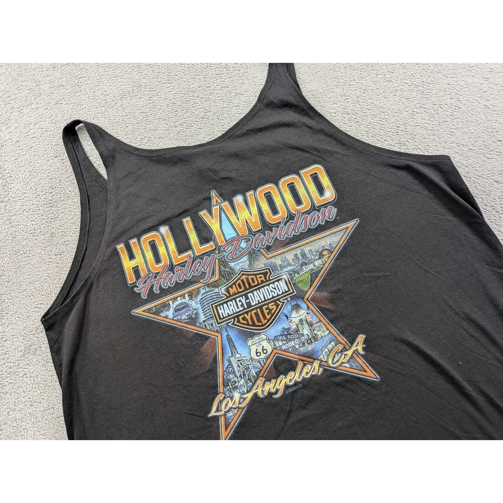 Harley-Davidson Hollywood Los Angeles Graphic Tank Top Black XL 4029094006
